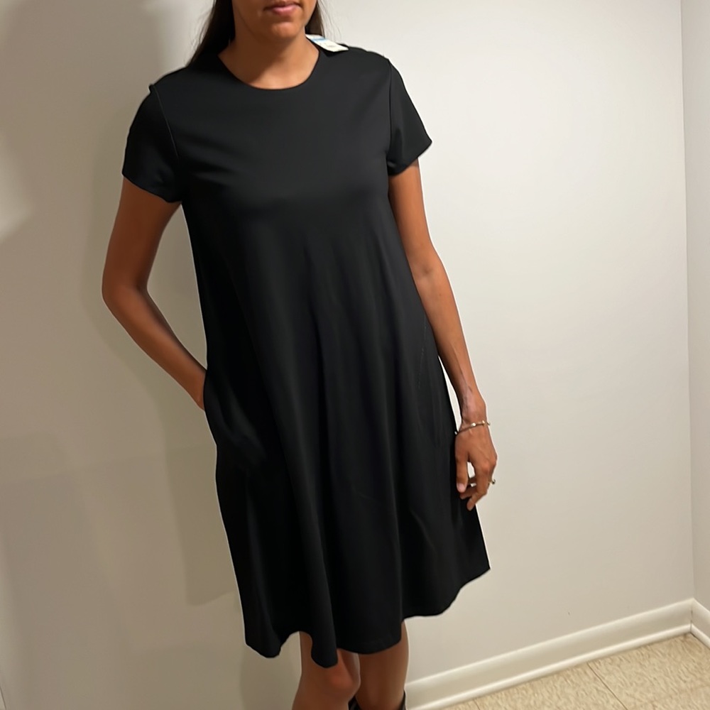 J.McLaughlin black shift dress